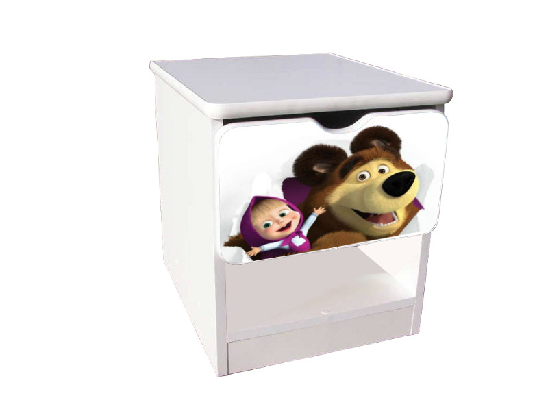 Becks nočný stolík Máša a medveď